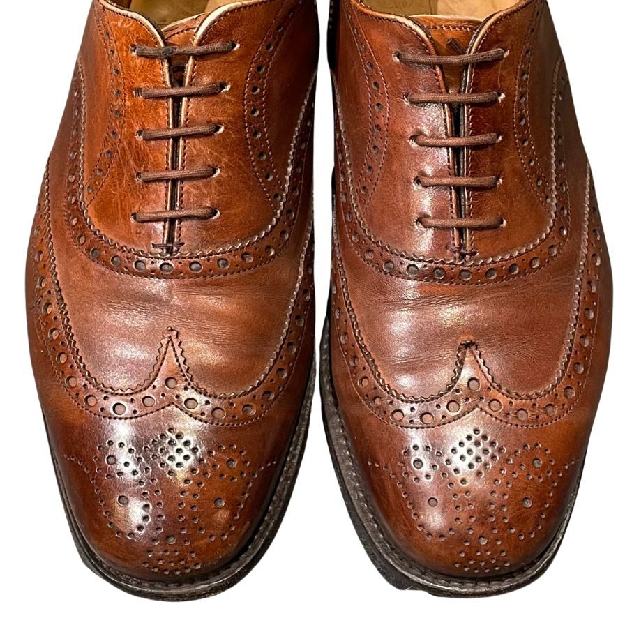 Church's】チャーチ 5都市 タービン ウイングチップ ブラウン サイズ