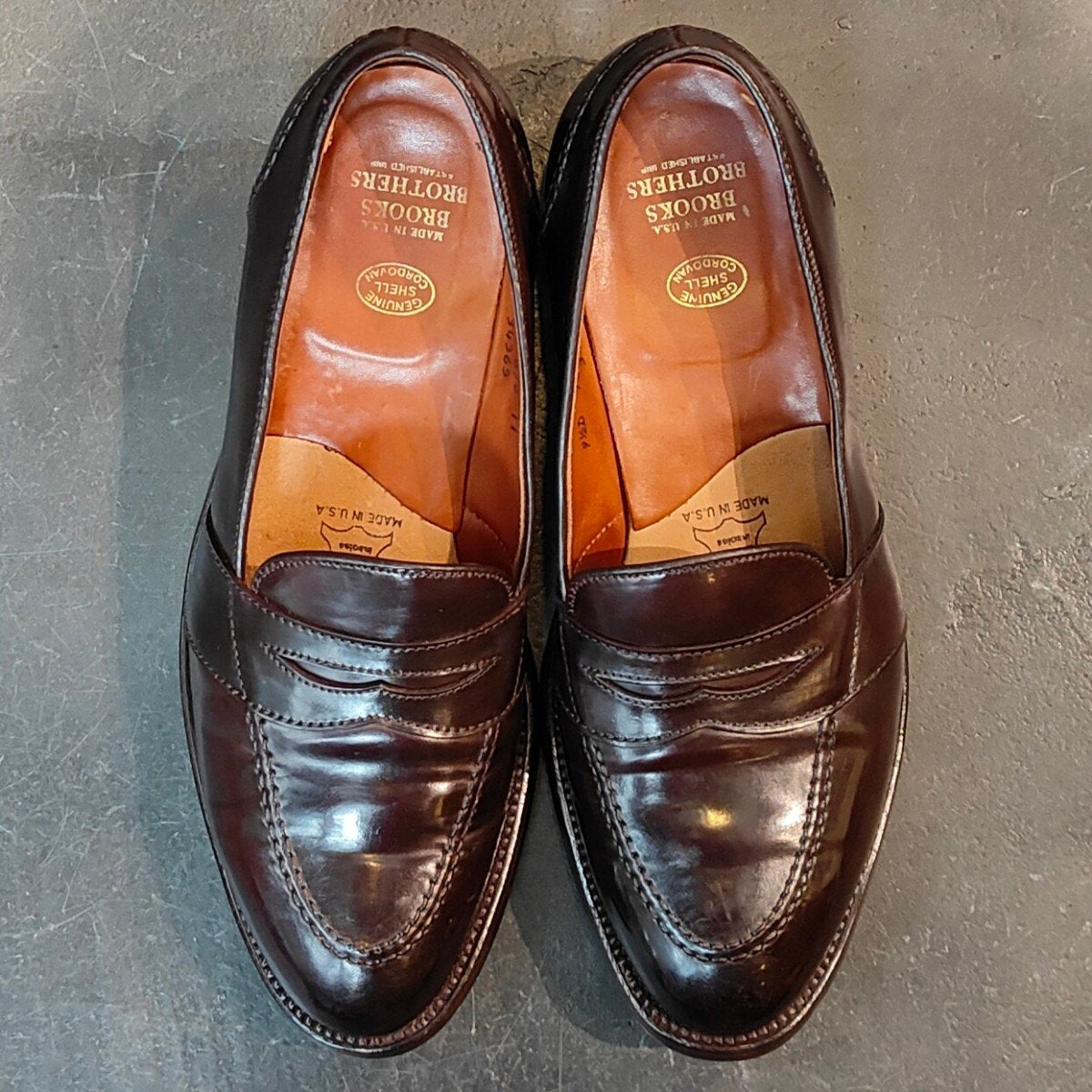 希少 美品 【ALDEN】オールデン×ブルックスブラザーズ 36365 フル