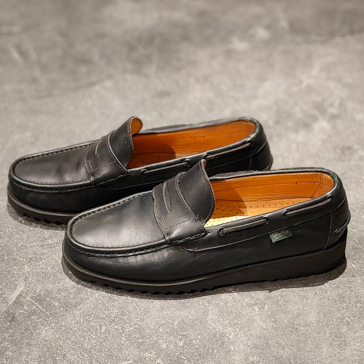 希少【PARABOOT】パラブーツ 0514 コインローファー ビームス別注