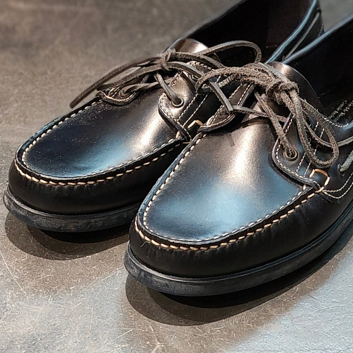 試着程度 【Paraboot】パラブーツ バース デッキシューズ カーフ