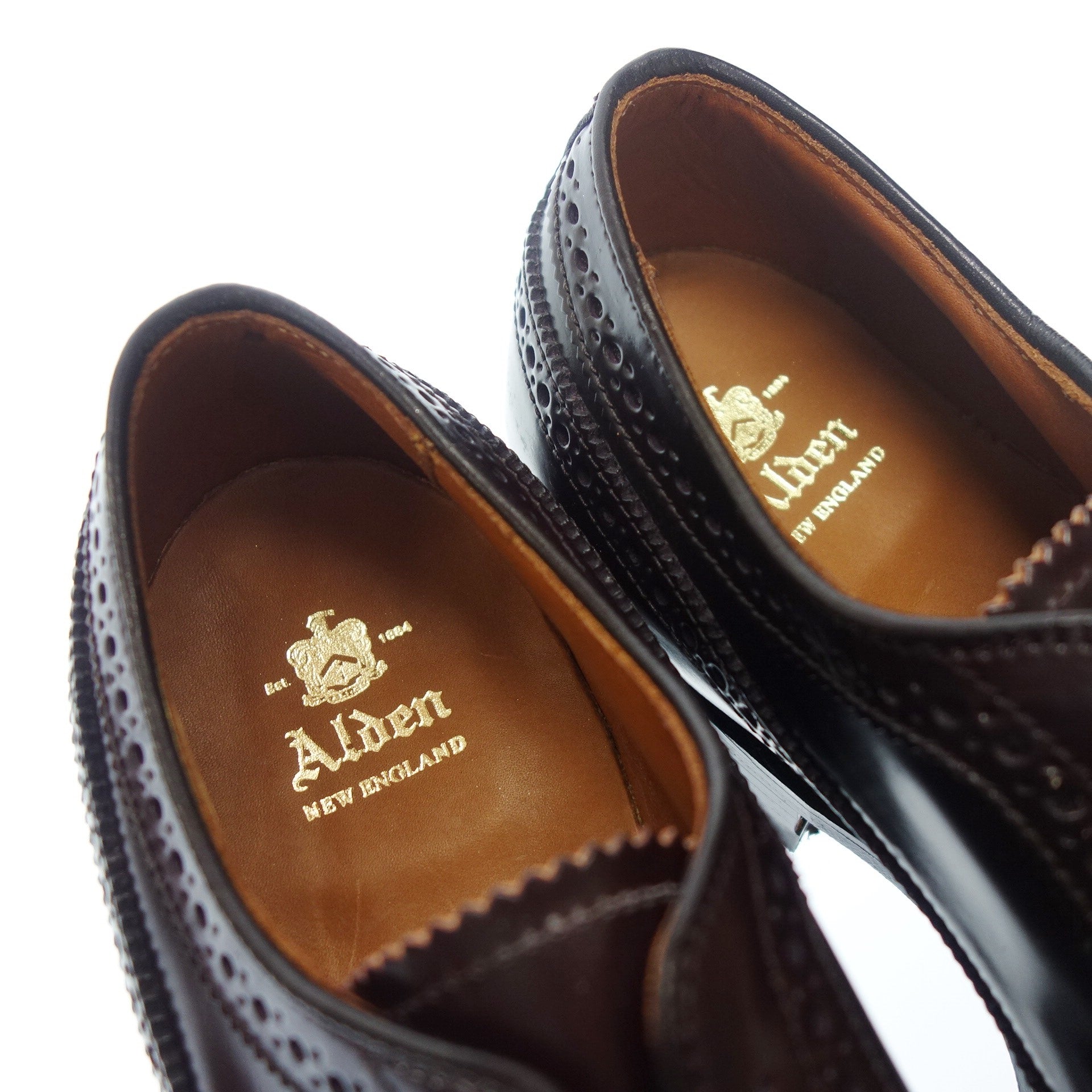ALDEN】オールデン N5506 ロングウイングチップ コードバン ダーク