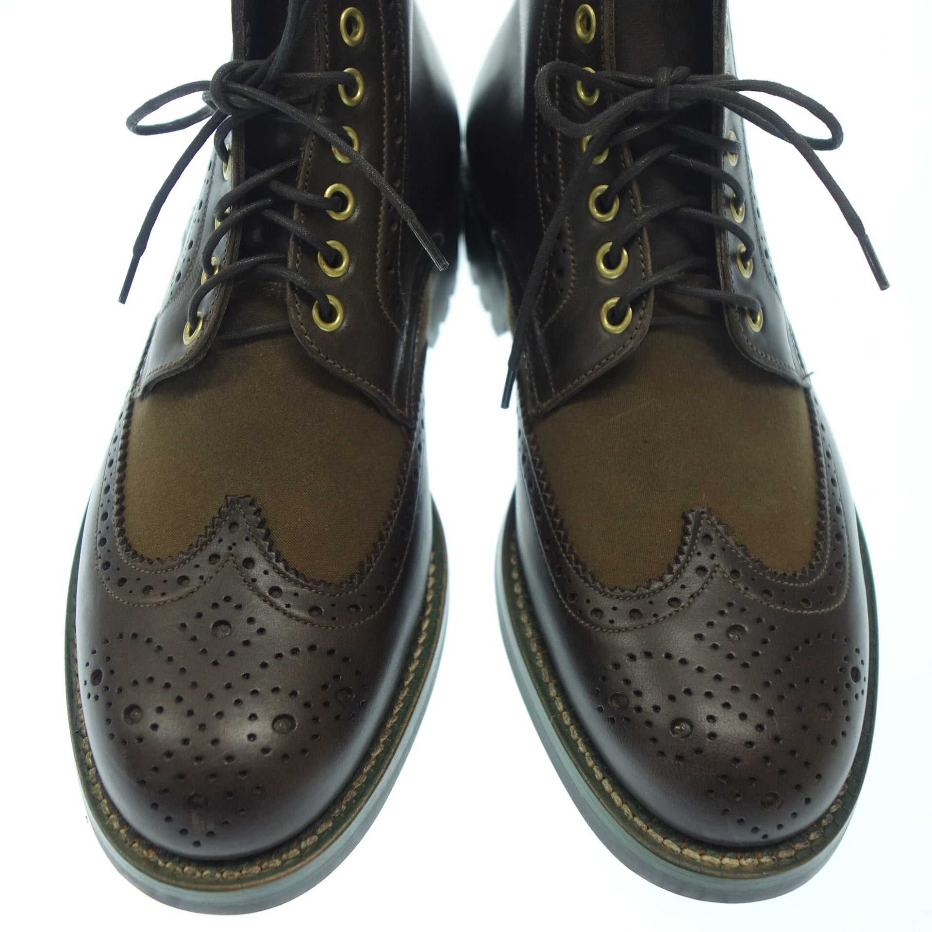 GRENSON】グレンソン Barbour別注 ACKLAM カントリーブーツ カーフ