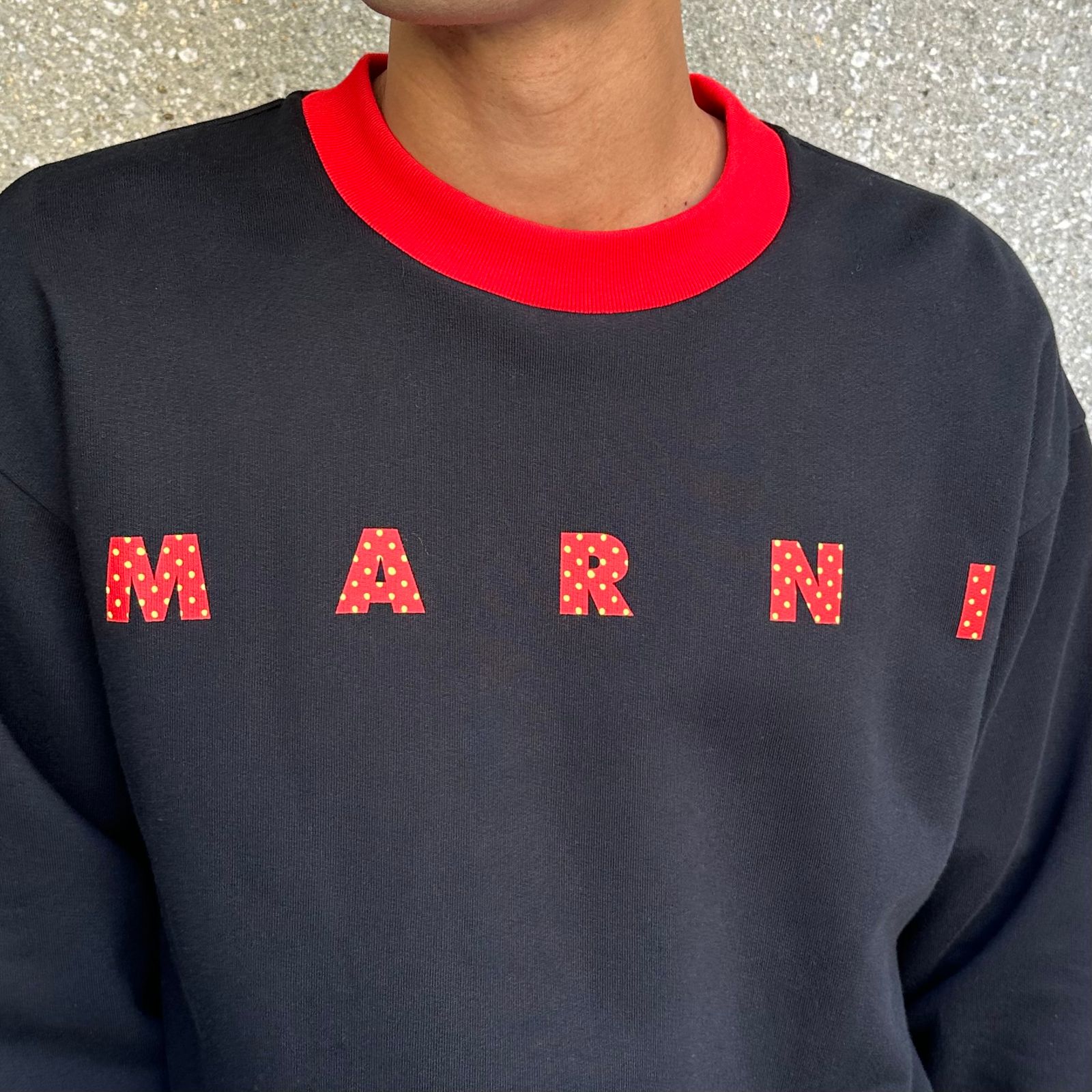 MARNI - ドットロゴ入り スウェットシャツ / トレーナー / メンズ