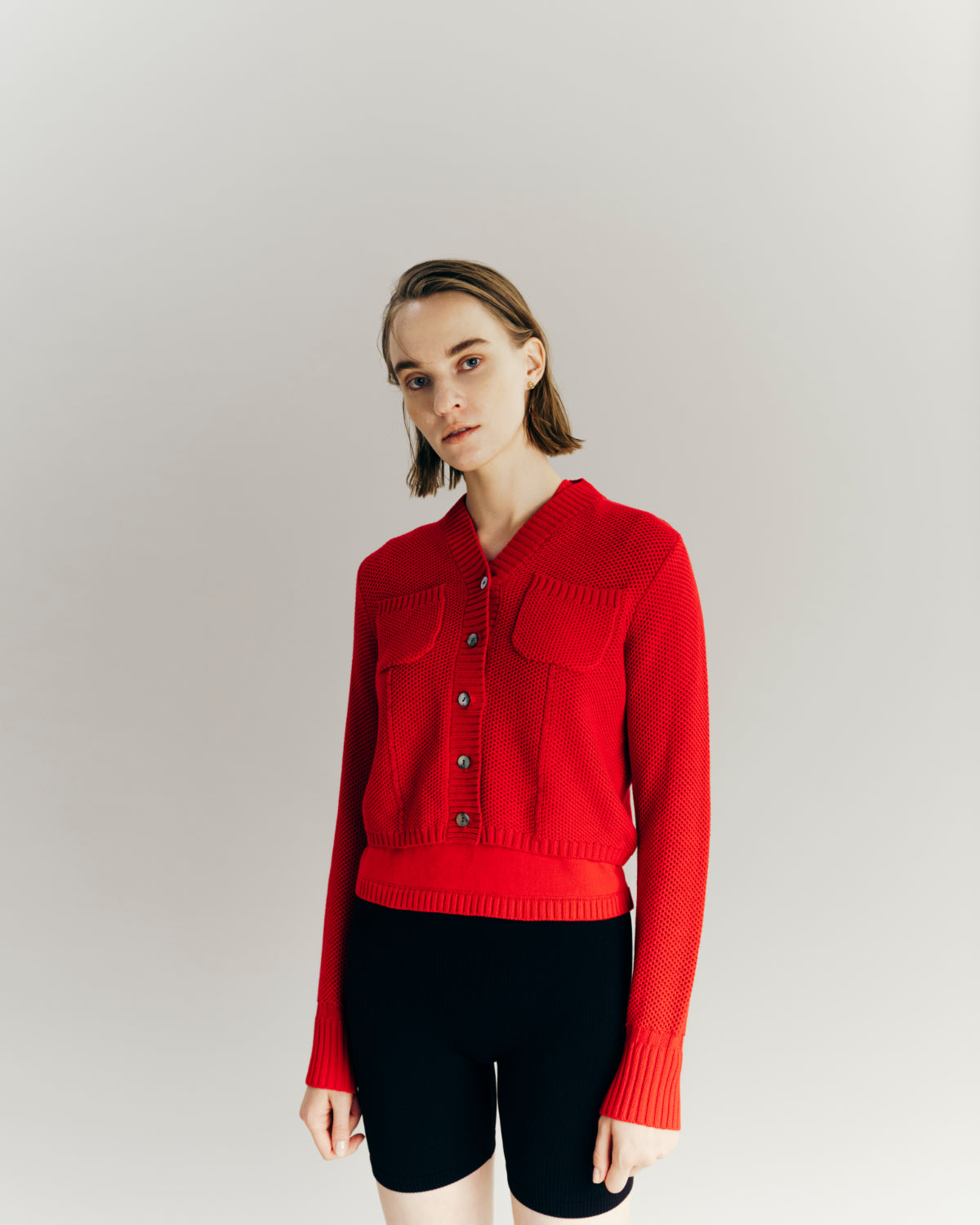 再入荷】Basket Knit Cardigan – L'AUBE BLANC