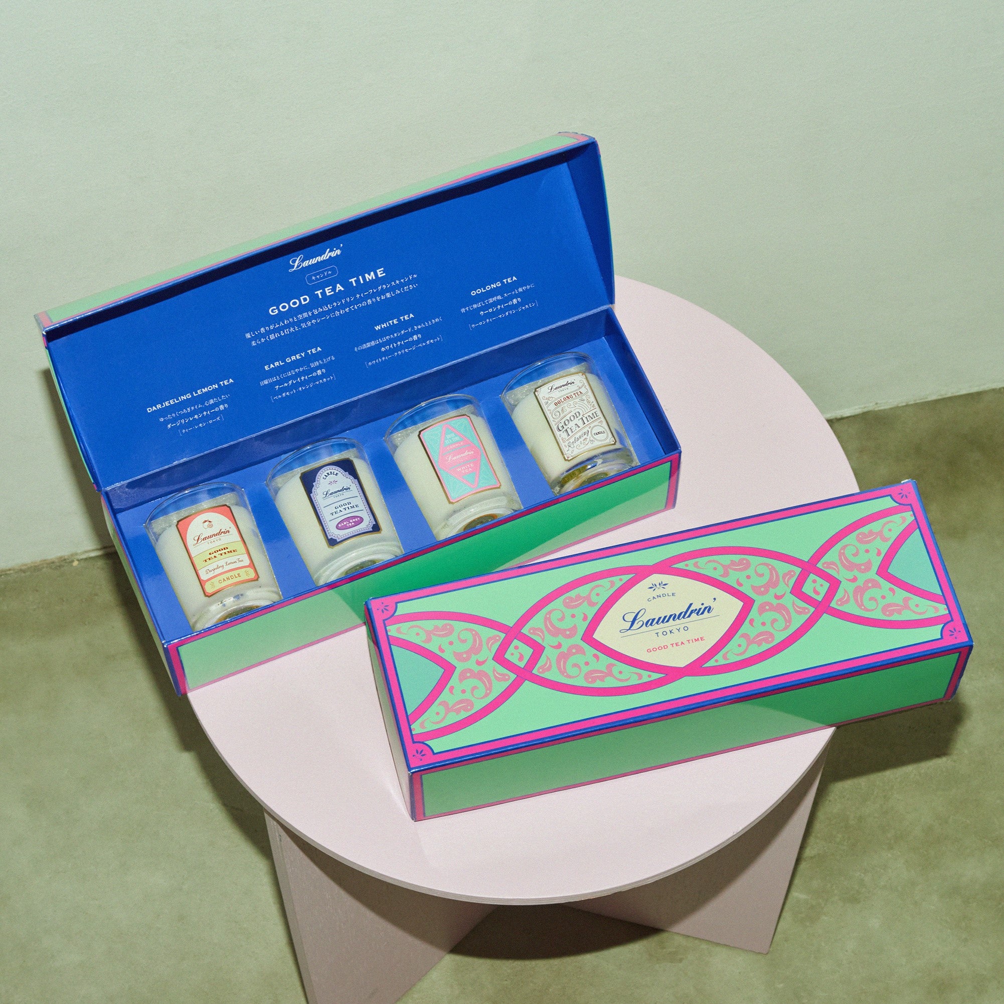 GOOD TEA TIME ミニキャンドルコフレ｜ランドリン公式 – Laundrin