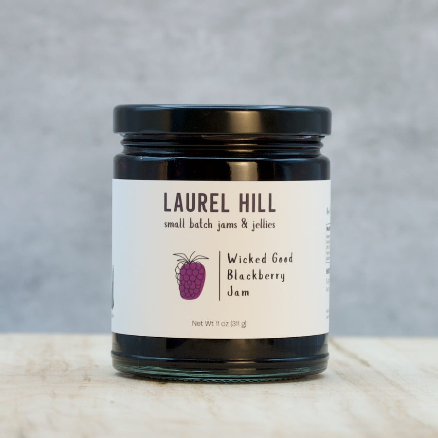 Wicked Good Blackberry Jam – Laurel Hill Jams & Jellies