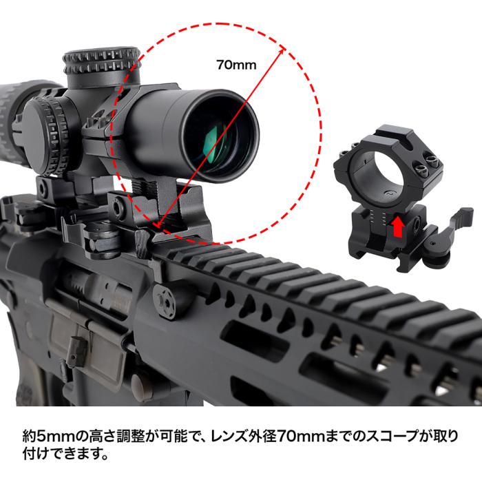 アジャスタブルマウントリング(2個入)[Quintes sence]