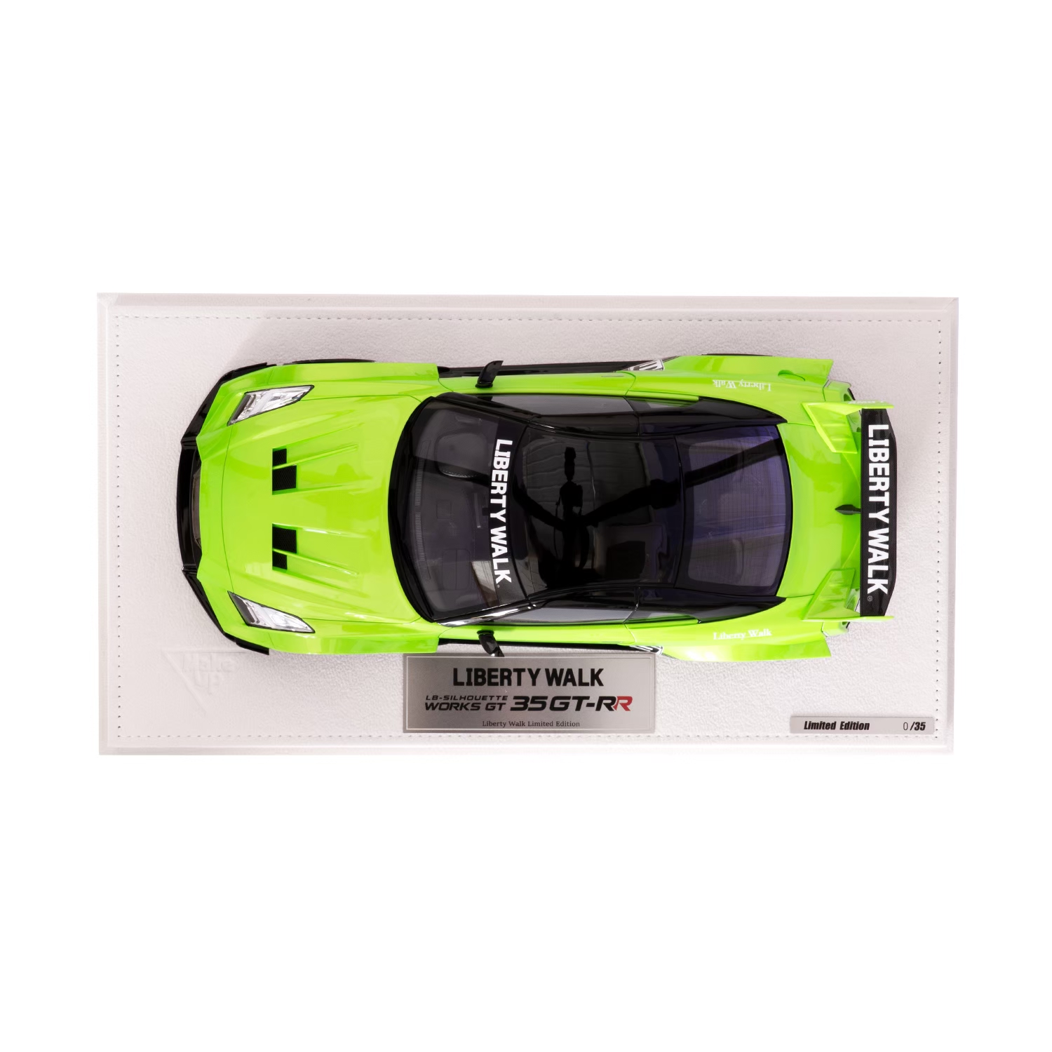 1/18 MakeUP LB-Silhouette WORKS 35GT-RR Bright Green / Black - LB