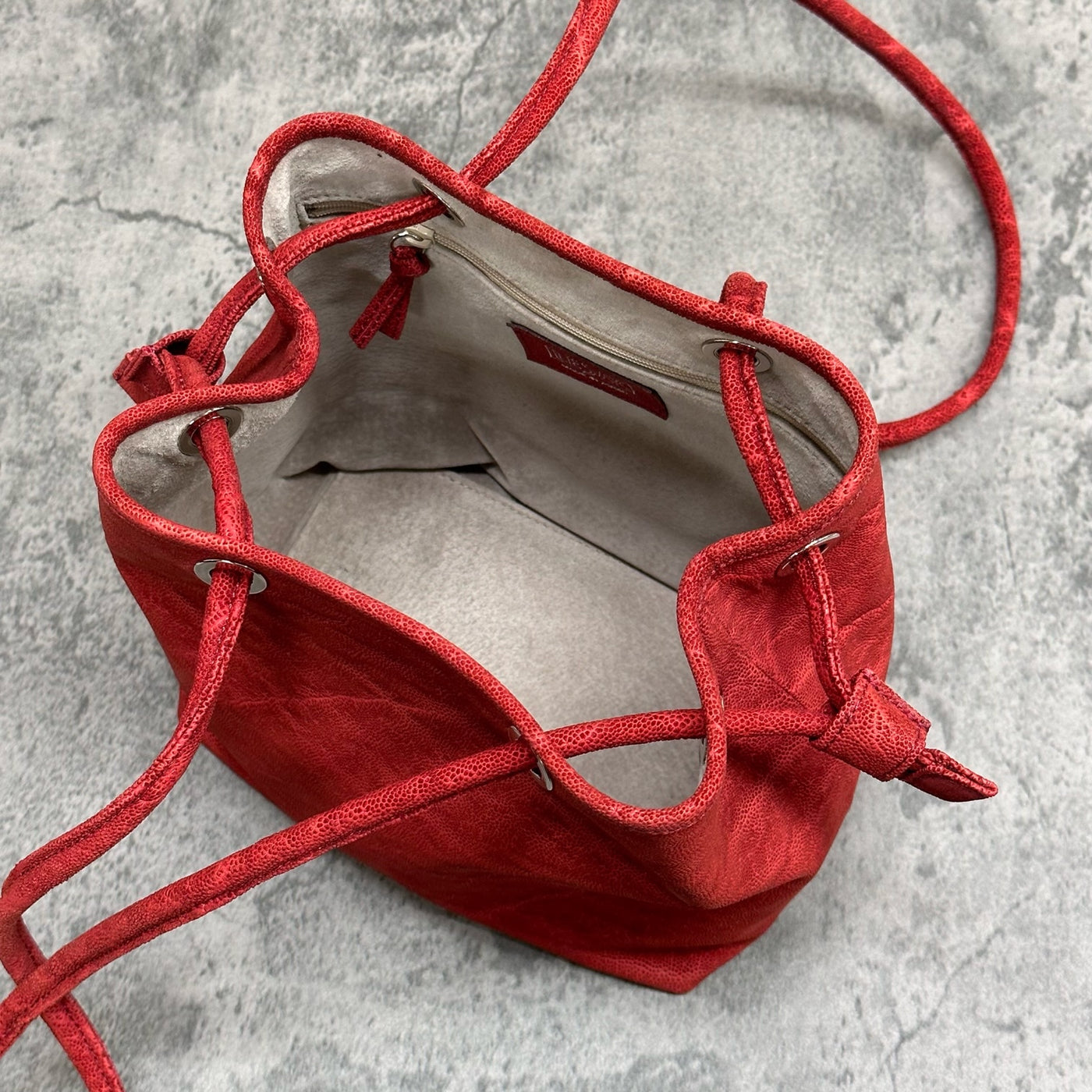 エレファント 巾着バッグ PIKO - RED/レッド – Le'sac