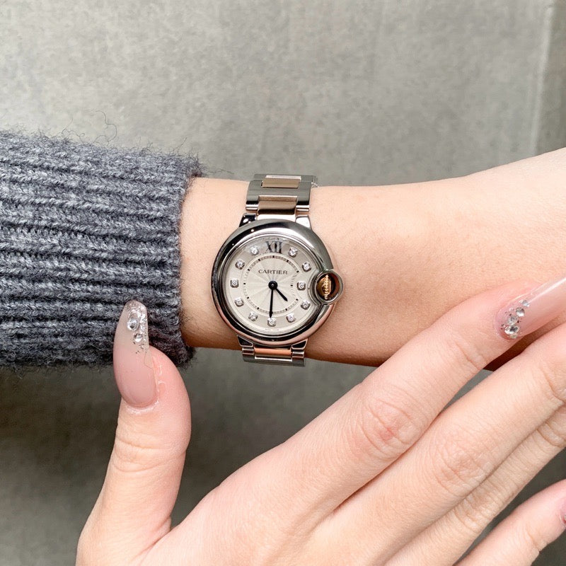 バロン ブルー ドゥ カルティエ 28mm SS×PG ブレス – LE MIRAIS Collection