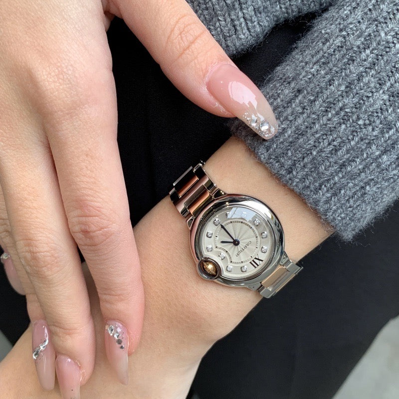 バロン ブルー ドゥ カルティエ 28mm SS×PG ブレス – LE MIRAIS Collection