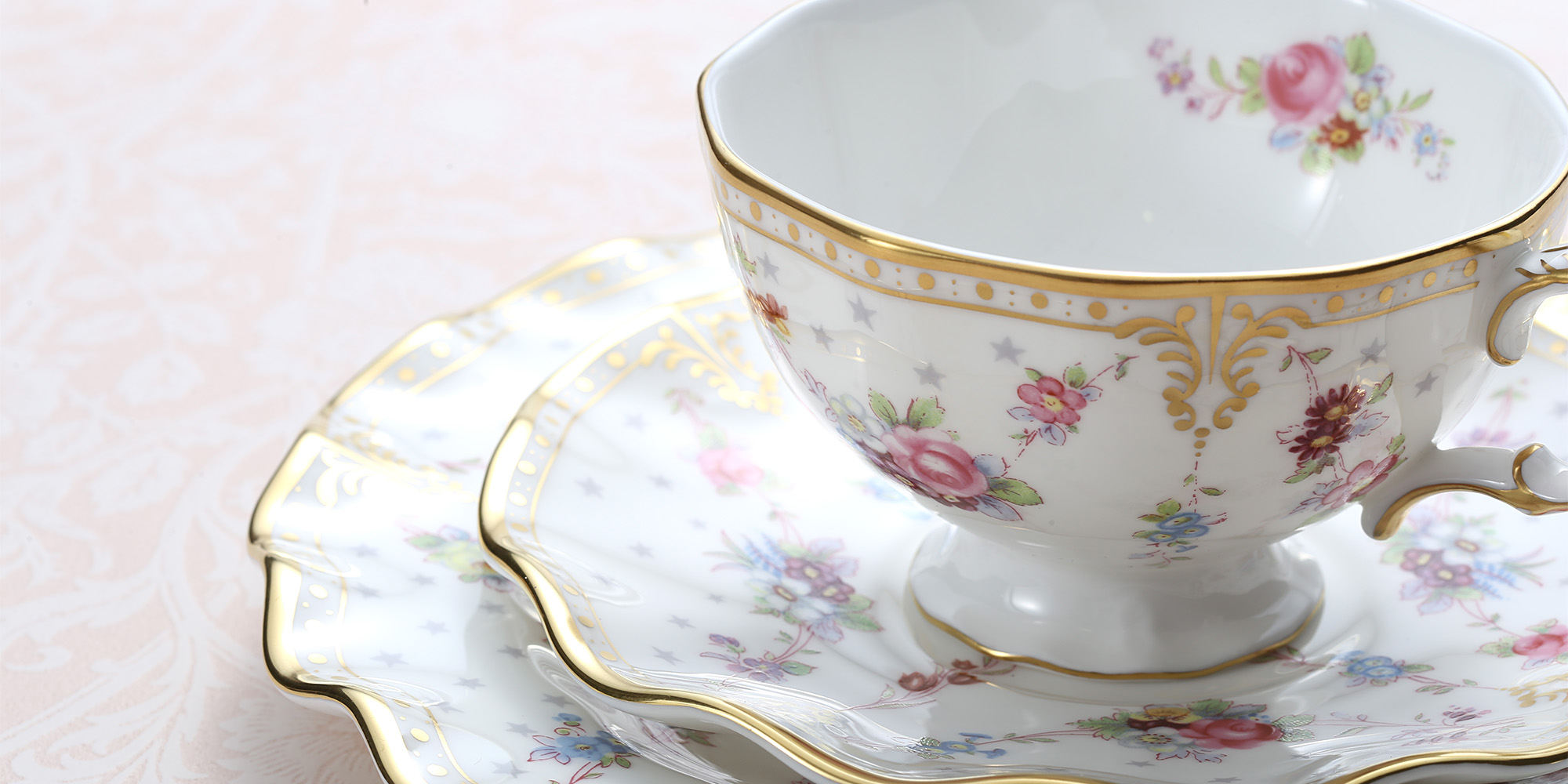 ロイヤルクラウンダービー ロイヤルアントワネット トリオセット