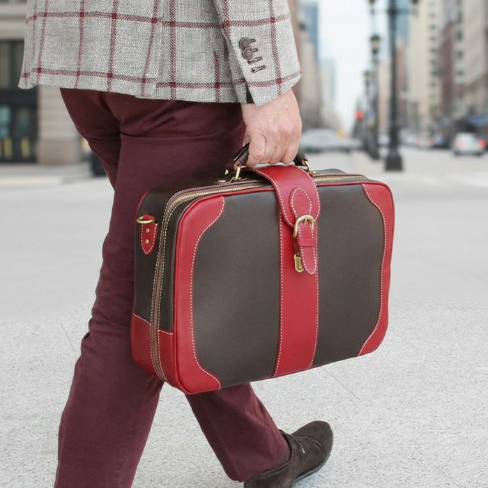 トランク型 ブリーフケースA4E｜PORCO ROSSO