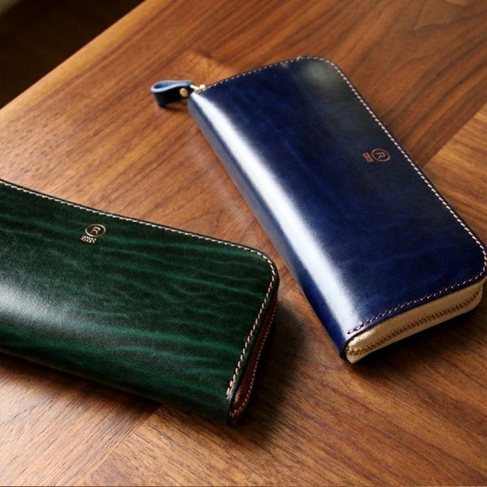 公式サイト・薬院本店限定/ルガトショルダー／ラウンドZIP長財布