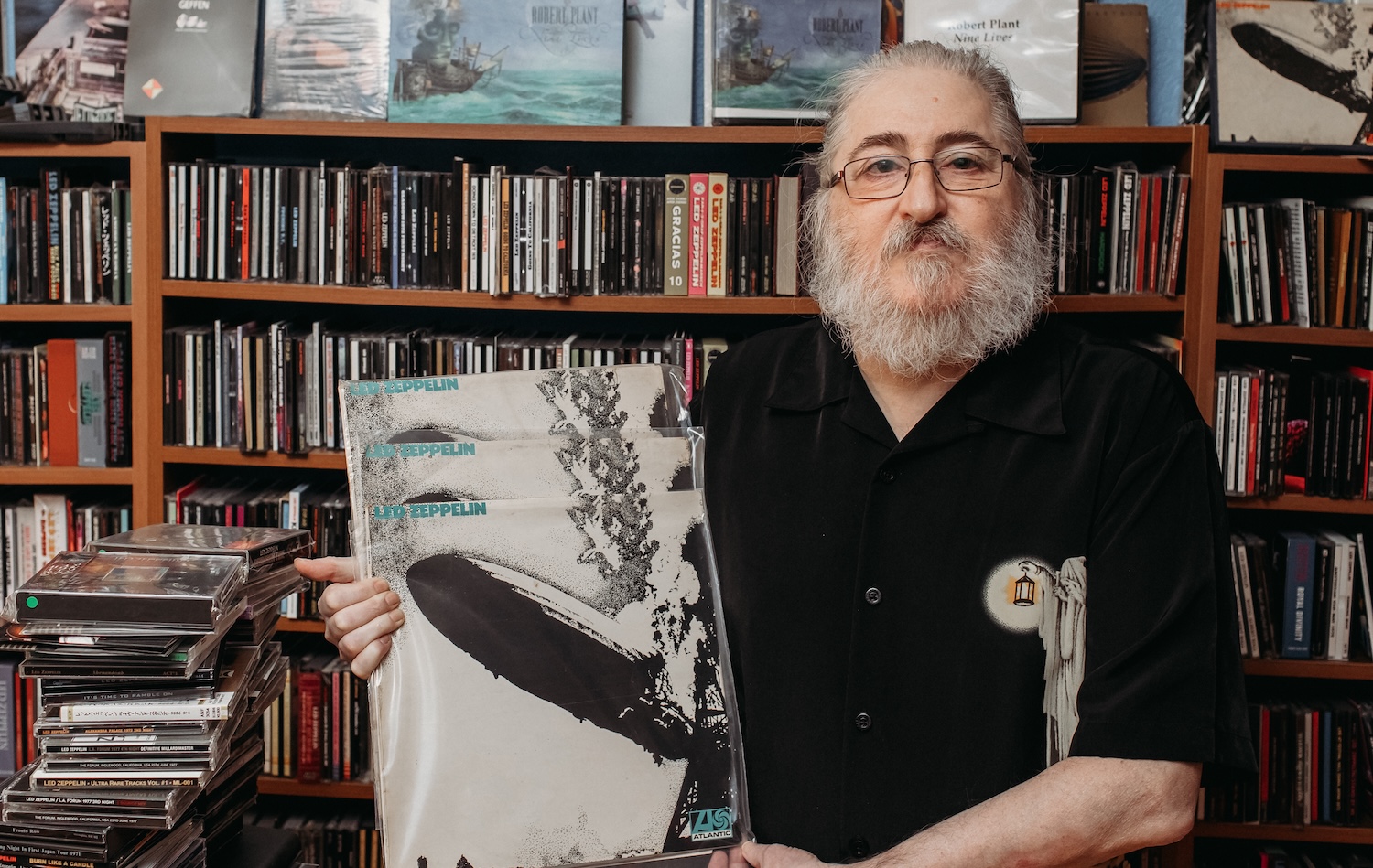 Meet the man who owns more than 400 copies of Led Zeppelin's debut