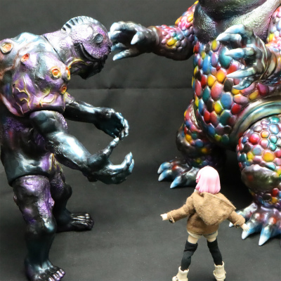 シカルナ・工房 幻獣ソフトシリーズ マダラ & 世界の怪獣 ザゴラ 山中