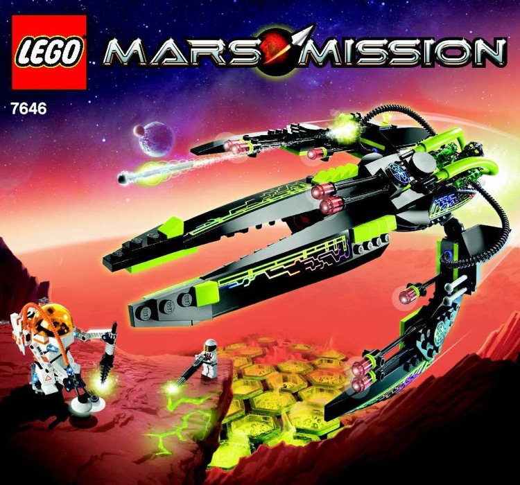 LEGO Instructions for set 7646 ETX Alien Infiltrator, Space - Mars