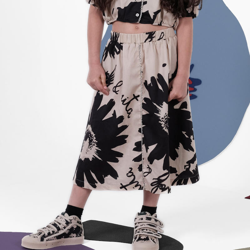 WOLF&RITA（ウルフアンドリタ） 2025SS JUNA BOTANICAL MOCHA Skirt