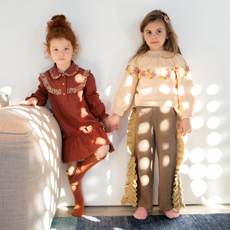 Kalinka Kids（カリンカキッズ）2024AW Josephine Pants - Teddybear