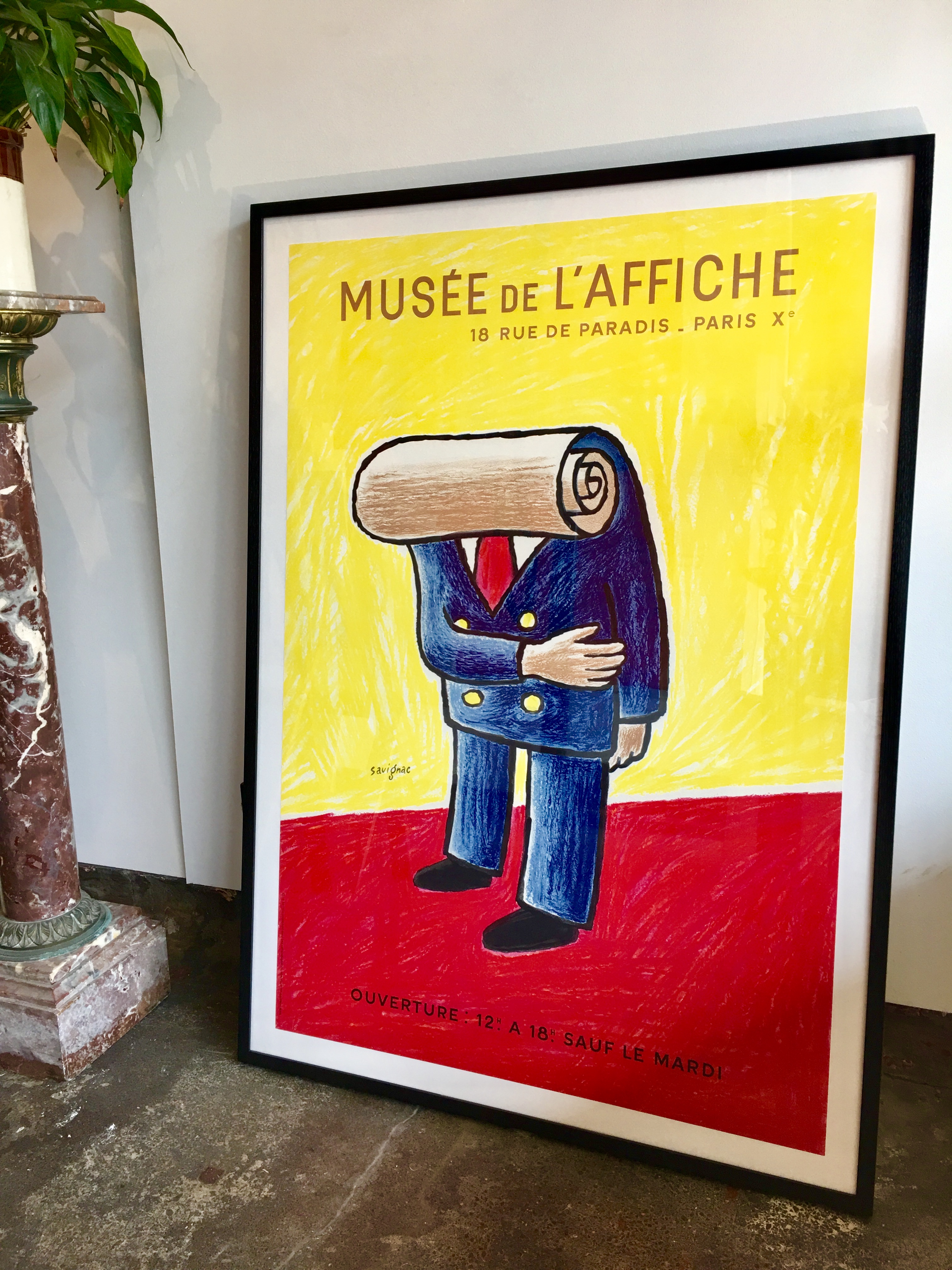 Savignac Musee de l'affiche Original Vintage Poster