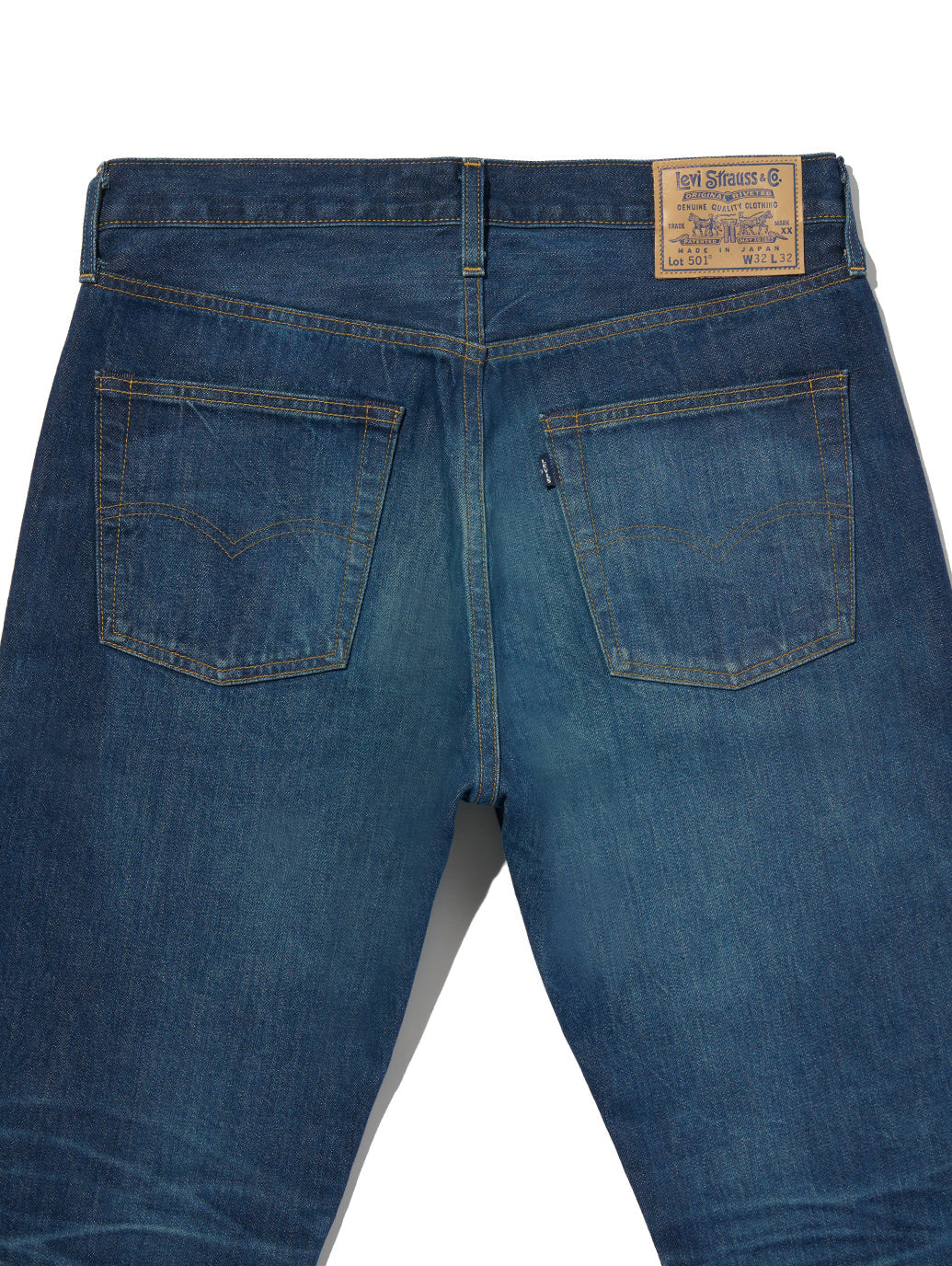 BLUETAB™ 1980's 501® ORIGINAL ジーンズ インディゴブルー MADE IN