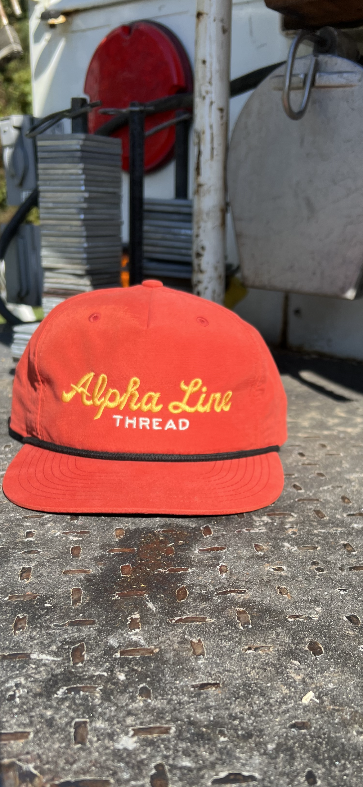 Richardson 256 - Dark Orange & Black