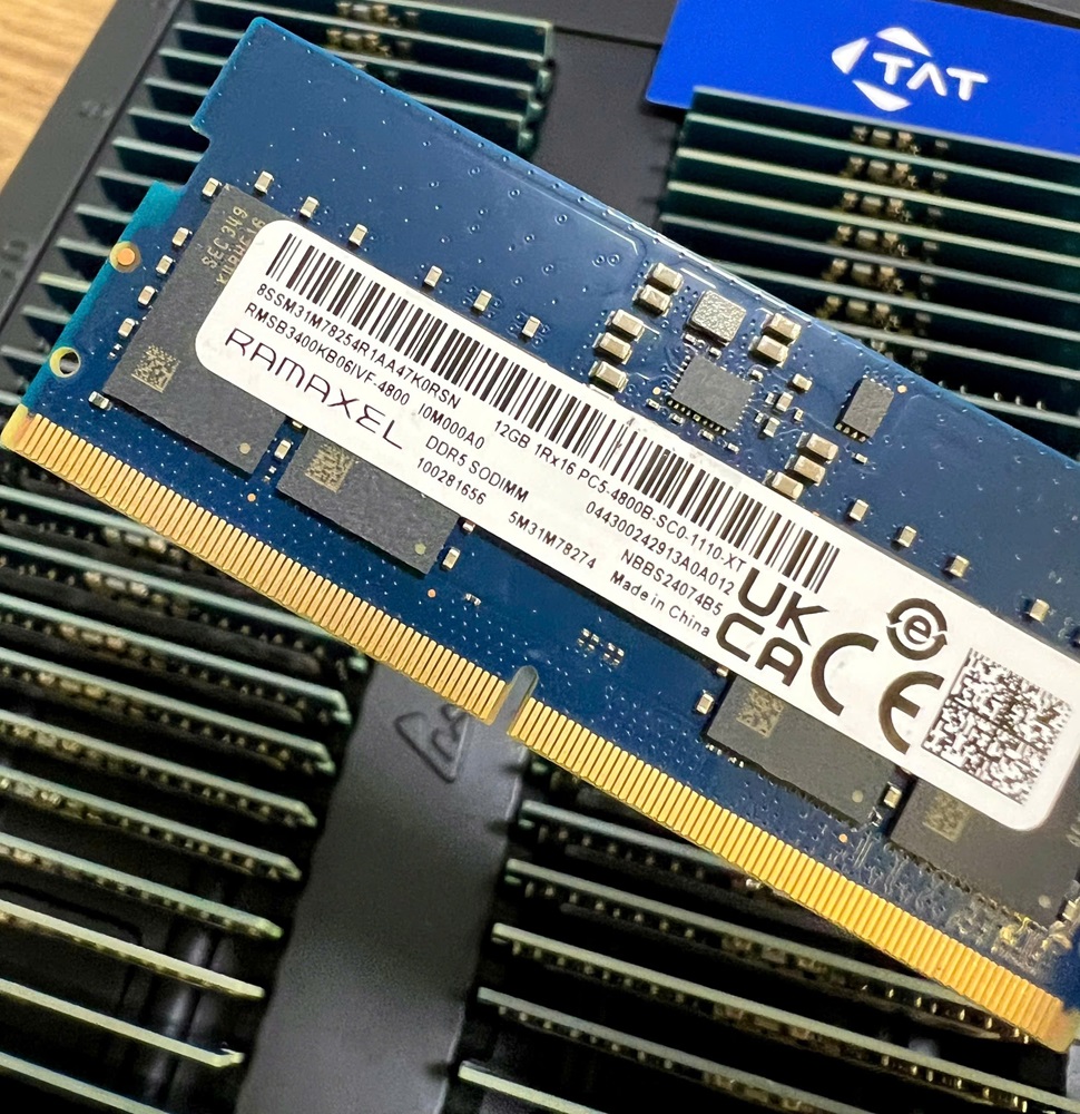 RAMAXEL 24GB (2x12GB) DDR5 SODIMM RAM - 4800MHz Laptop Memory