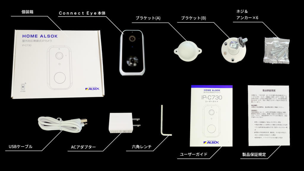 HOME ALSOK Connect Eye（IP-C730） | (公式