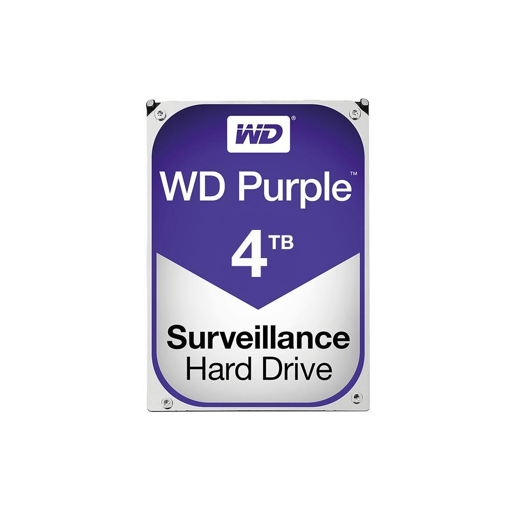 WD Purple 4TB Surveillance Hard Disk Drive - 5400 RPM Class SATA 6