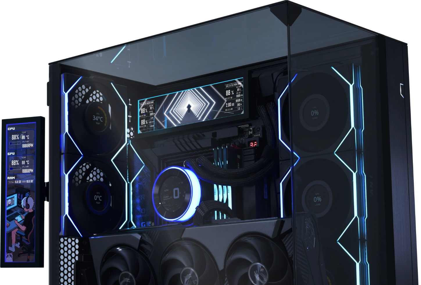 8.8″ Universal Screen (US88v1) - LIAN LI is a Leading Provider of