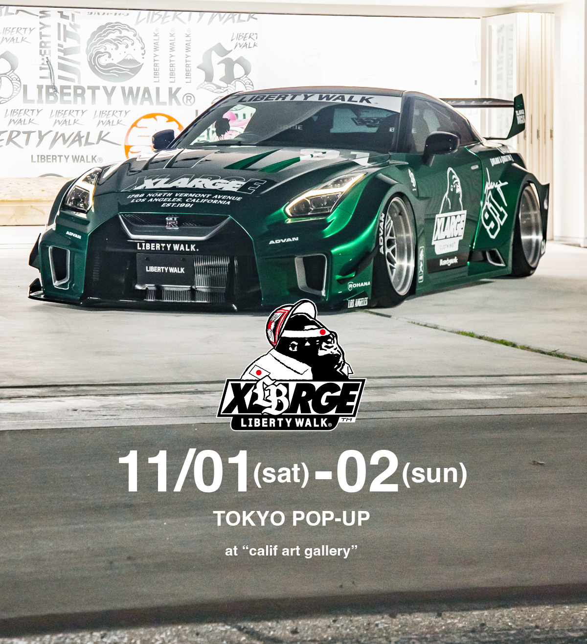 XLARGE × LIBERTY WALK - LIBERTY WALK | リバティーウォーク