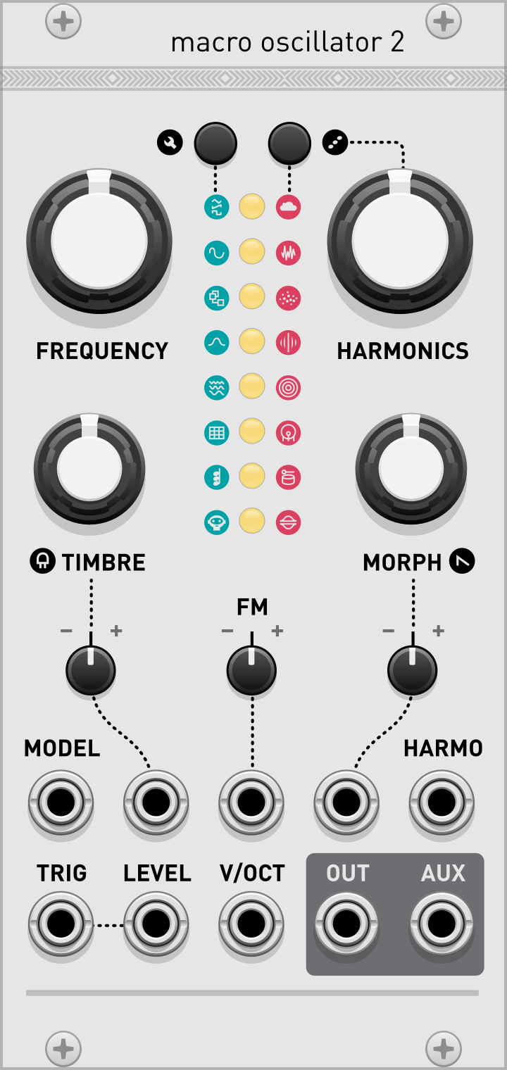 VCV Library - Audible Instruments Macro Oscillator 2