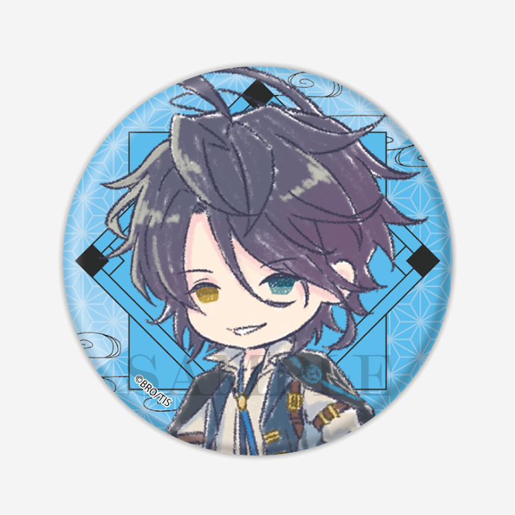 泡沫のユークロニア 缶バッジ (グラフアートイラスト) ｜ GOODS [商品