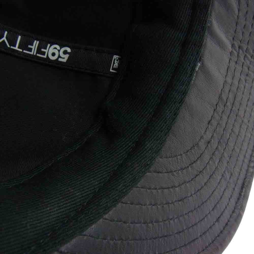 Supreme シュプリーム 07AW × NEW ERA Leather Side Logo Cap サイド
