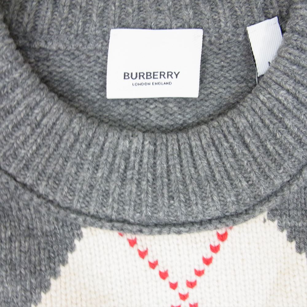 BURBERRY LONDON バーバリー ロンドン アーガイル柄 カット アウト