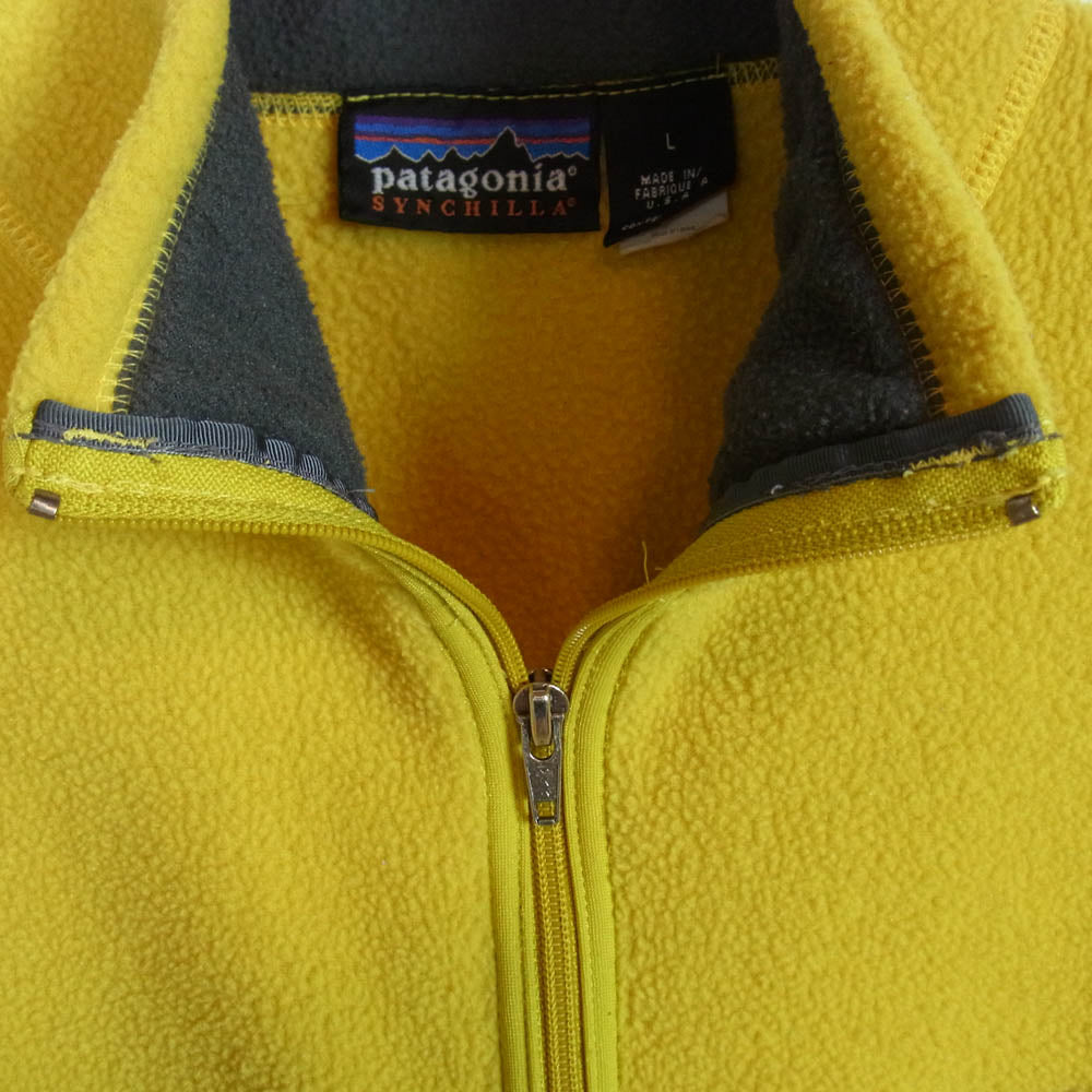 patagonia パタゴニア SYNCHILLA シンチラ フリース ベスト イエロー系