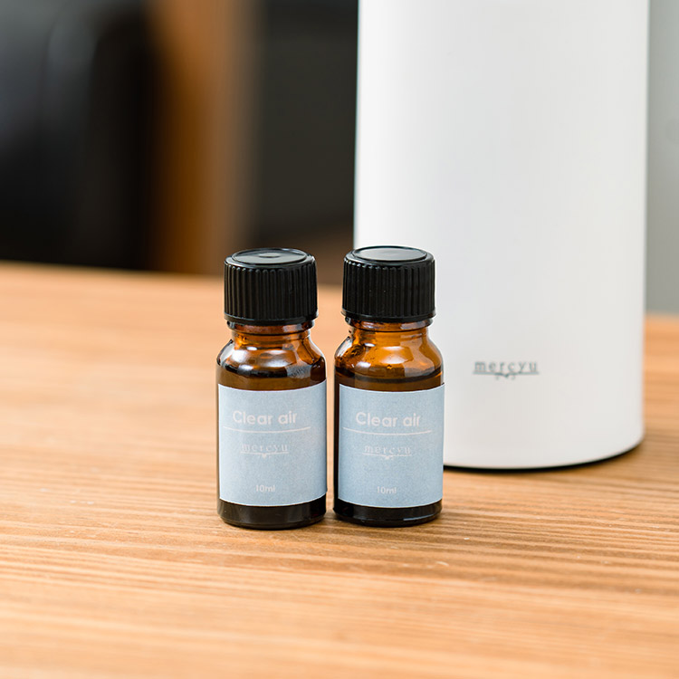 ネブライザー式アロマディフューザー 専用オイル2本セット MRU-02LP