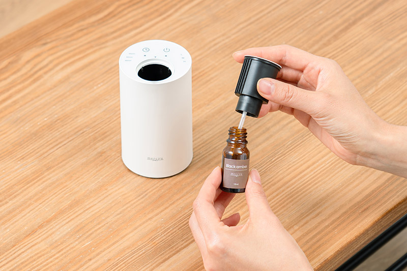 ネブライザー式アロマディフューザー 専用オイル2本セット MRU-02LP