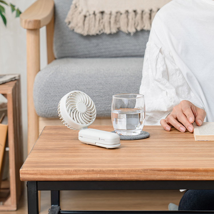 大風量ダブルファン カラビナ付 LCAF001 | Life on Products(ライフ