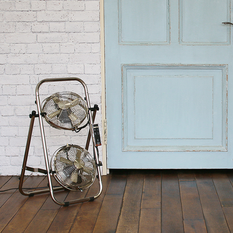 メタルデュアルファン 8インチ リモコン付 PR-F008 | PRISMATE