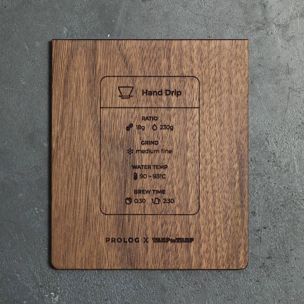 TARP to TARP Wood Reminder PROLOG セット販売 TARP to TARP Wood