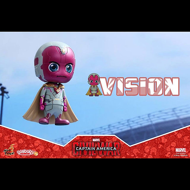 Hot Toys Captain America 3 Civil War - Vision Cosbaby Bobble-Head