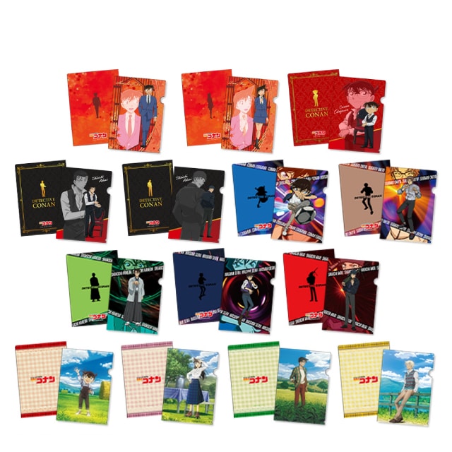 BOX】『名探偵コナン』 ビジュアルアートクリアファイル Vol.2