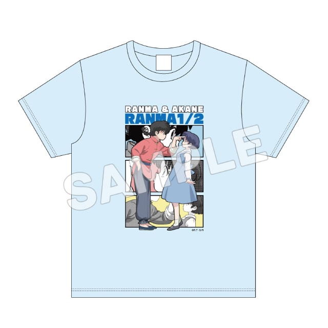 らんま1/2』 アートTシャツ 乱馬＆あかね : サンデープレミアムSHOP