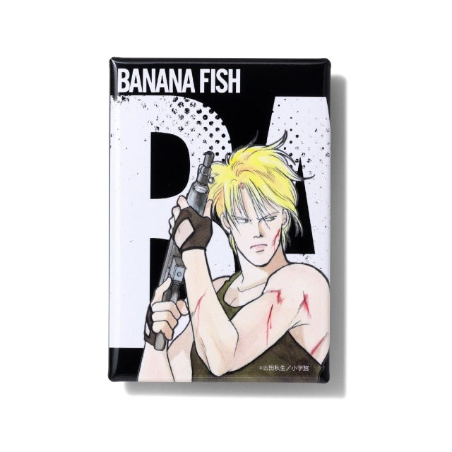 BANANA FISH』 原作ランダムスクエア缶バッジ（全6種） : 月刊flowers