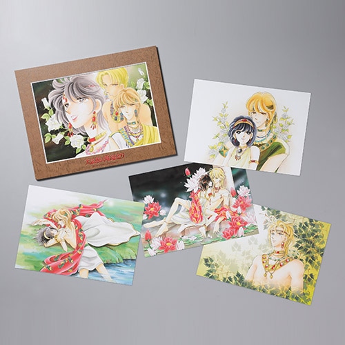 篠原千絵先生画業40周年記念『天は赤い河のほとり』卓上複製原画セット