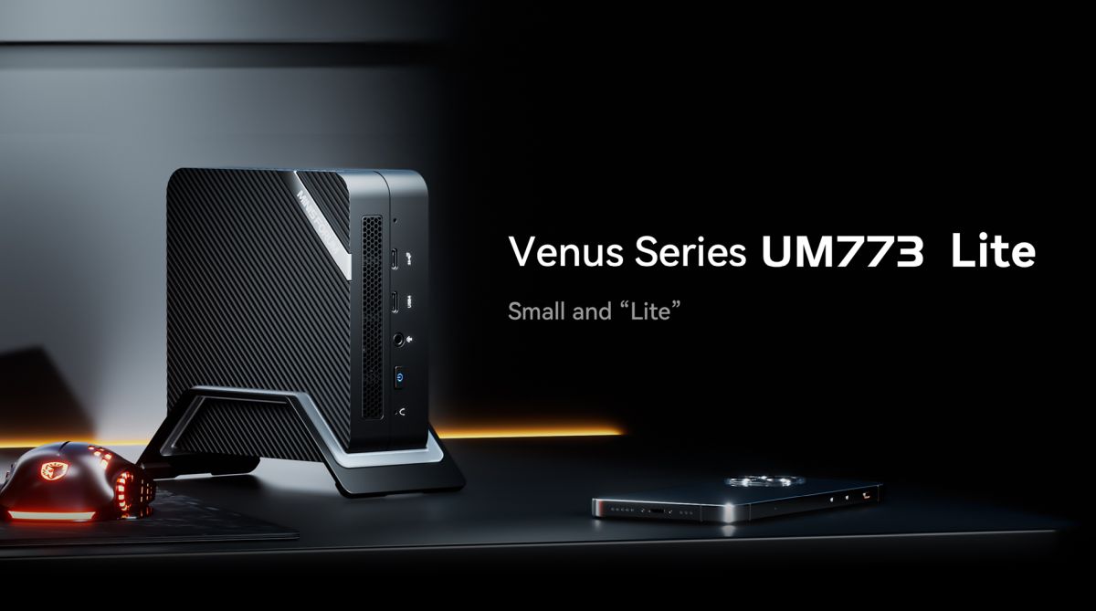 MINISFORUM UM773 Lite is a mini PC with a Ryzen 7 7735HS Rembrandt