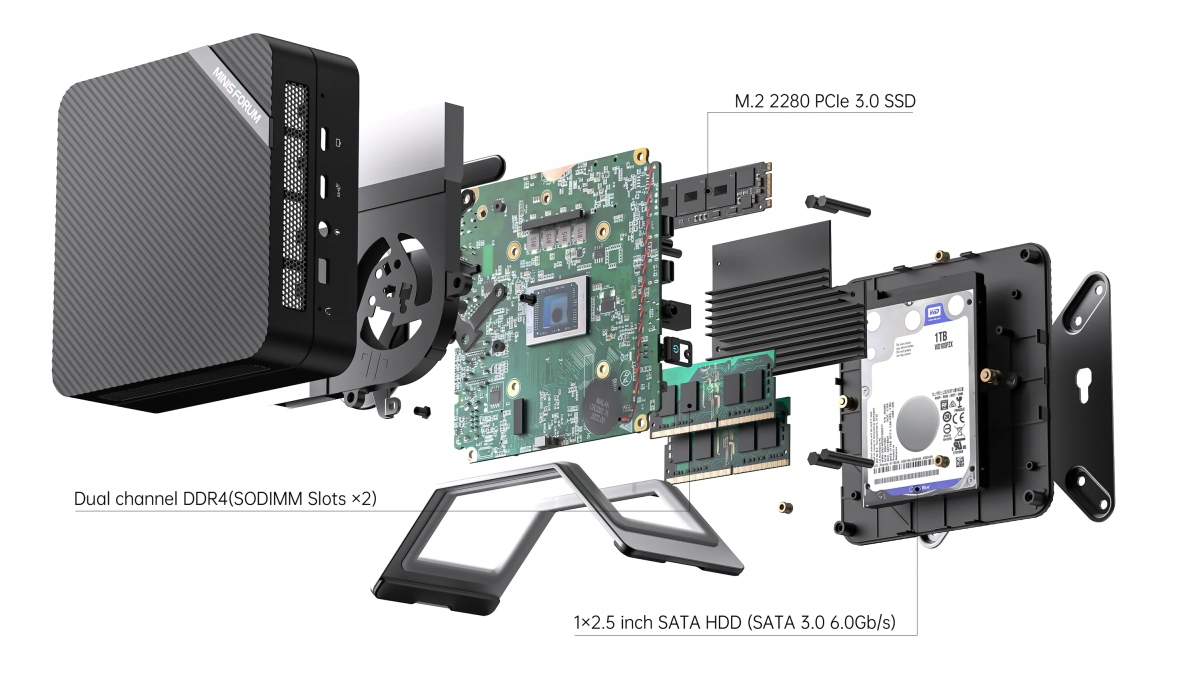 MINISFORUM launches UM560XT mini PC with Ryzen 5 5600H for $219