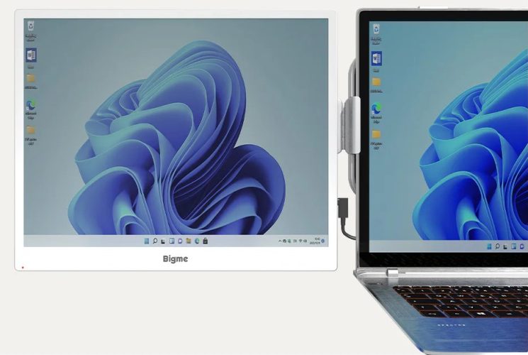 Bigme B13 is a portable monitor with a 13.3 inch E Ink color