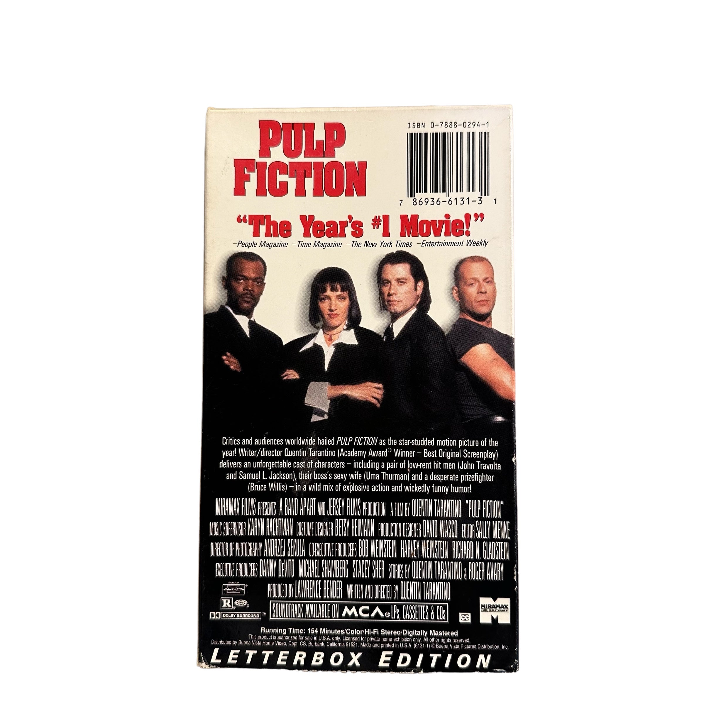 VHS ビデオテープ 輸入版 パルプ・フィクション Pulp Fiction 海外版